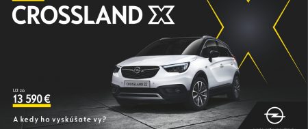 Nový Opel Crossland X