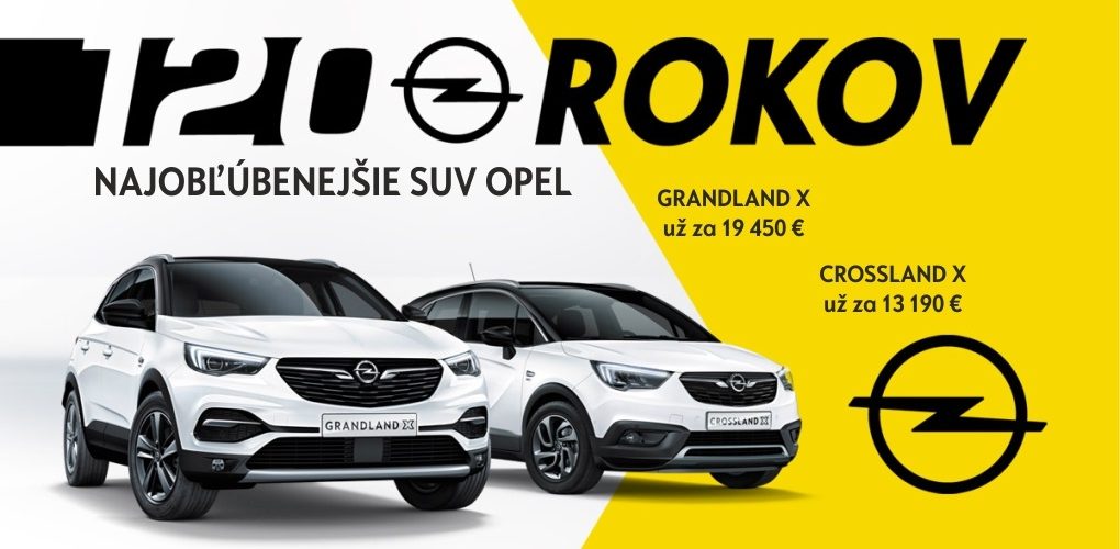 Najobľúbenejšie SUV Opel