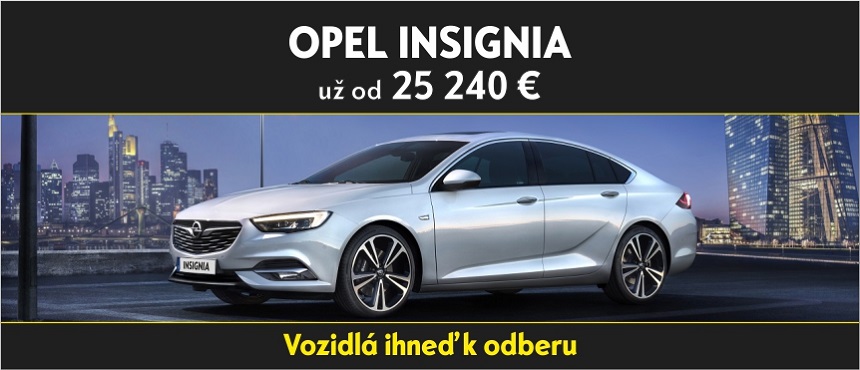 Opel INSIGNIA – ihneď k odberu